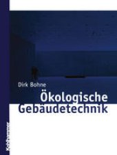 book Ökologische Gebäudetechnik