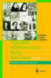 book Applied Mathematics: Body and Soul: Volume 1: Derivatives and Geometry in IR3