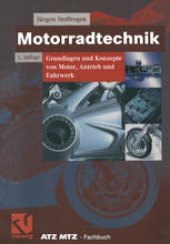 book Motorradtechnik: Grundlagen und Konzepte von Motor, Antrieb und Fahrwerk