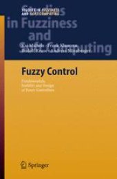 book Fuzzy Control: Fundamentals, Stability and Design of Fuzzy Controllers