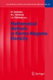 book Mathematical Methods in Electro-Magneto-Elasticity