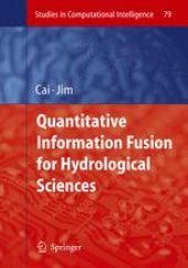 book Quantitative Information Fusion for Hydrological Sciences