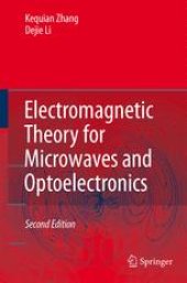 book Electromagnetic Theory for Microwaves and Optoelectronics