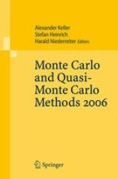 book Monte Carlo and Quasi-Monte Carlo Methods 2006