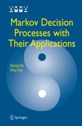 book Markov Decision Processes With Their Applications