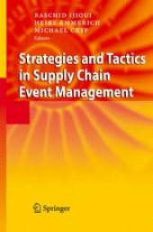 book Strategies and Tactics in Supply Chain Event Management