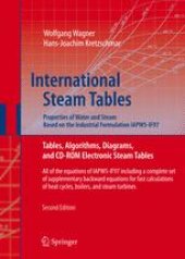 book International Steam Tables: Properties of Water and Steam Based on the Industrial Formulation IAPWS-IF97