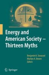 book Energy and American Society – Thirteen Myths