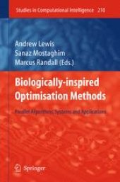 book Biologically-Inspired Optimisation Methods: Parallel Algorithms, Systems and Applications