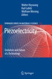 book Piezoelectricity: Evolution and Future of a Technology