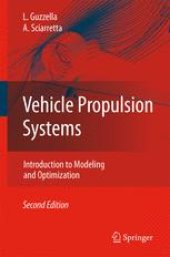 book Vehicle Propulsion Systems: Introduction to Modeling and Optimization