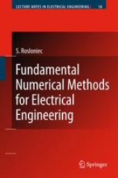 book Fundamental Numerical Methods for Electrical Engineering