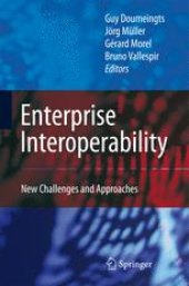 book Enterprise Interoperability: New Challenges and Approaches