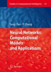 book Neural Networks: Computational Models and Applications