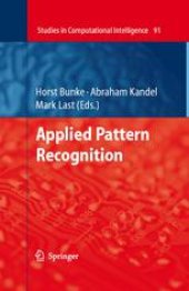 book Applied Pattern Recognition