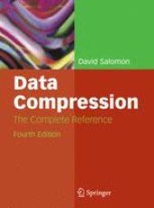 book Data Compression: The Complete Reference