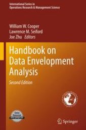 book Handbook on Data Envelopment Analysis