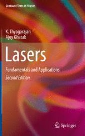 book Lasers: Fundamentals and Applications