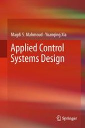 book Applied Control Systems Design