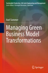 book Managing Green Business Model Transformations