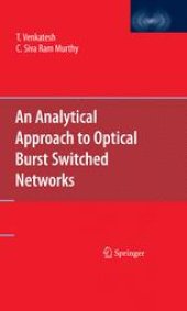 book An Analytical Approach to Optical Burst Switched Networks