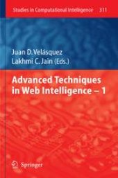 book Advanced Techniques in Web Intelligence - I