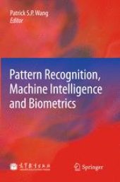 book Pattern Recognition, Machine Intelligence and Biometrics