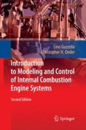 book Introduction to Modeling and Control of Internal Combustion Engine Systems