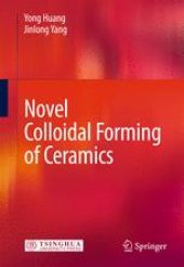 book Novel Colloidal Forming of Ceramics