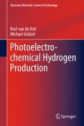 book Photoelectrochemical Hydrogen Production