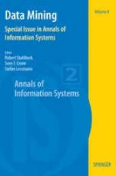 book Data Mining: Special Issue in Annals of Information Systems