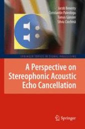 book A Perspective on Stereophonic Acoustic Echo Cancellation