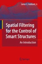 book Spatial Filtering for the Control of Smart Structures: An Introduction