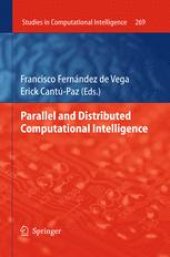 book Parallel and Distributed Computational Intelligence