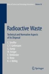 book Radioactive Waste: Technical and Normative Aspects of its Disposal