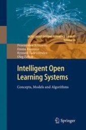 book Intelligent Open Learning Systems: Concepts, Models and Algorithms