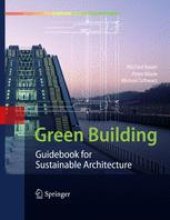 book Green Building: Guidebook for Sustainable Architecture