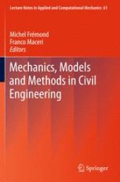 book Mechanics, Models and Methods in Civil Engineering