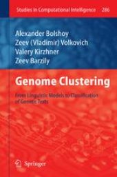 book Genome Clustering: From Linguistic Models to Classification of Genetic Texts