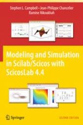 book Modeling and Simulation in Scilab/Scicos with ScicosLab 4.4