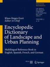 book Encyclopedic Dictionary of Landscape and Urban Planning