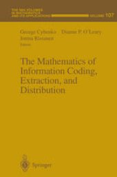 book The Mathematics of Information Coding, Extraction and Distribution