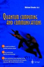 book Quantum Computing and Communications