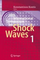 book 28th International Symposium on Shock Waves: Vol 1