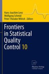 book Frontiers in Statistical Quality Control 10