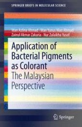 book Application of Bacterial Pigments as Colorant: The Malaysian Perspective