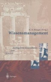 book Wissensmanagement: Schritte zum intelligenten Unternehmen