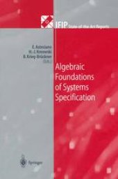 book Algebraic Foundations of Systems Specification