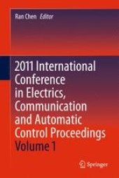 book 2011 International Conference in Electrics, Communication and Automatic Control Proceedings