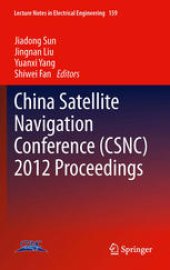 book China Satellite Navigation Conference (CSNC) 2012 Proceedings